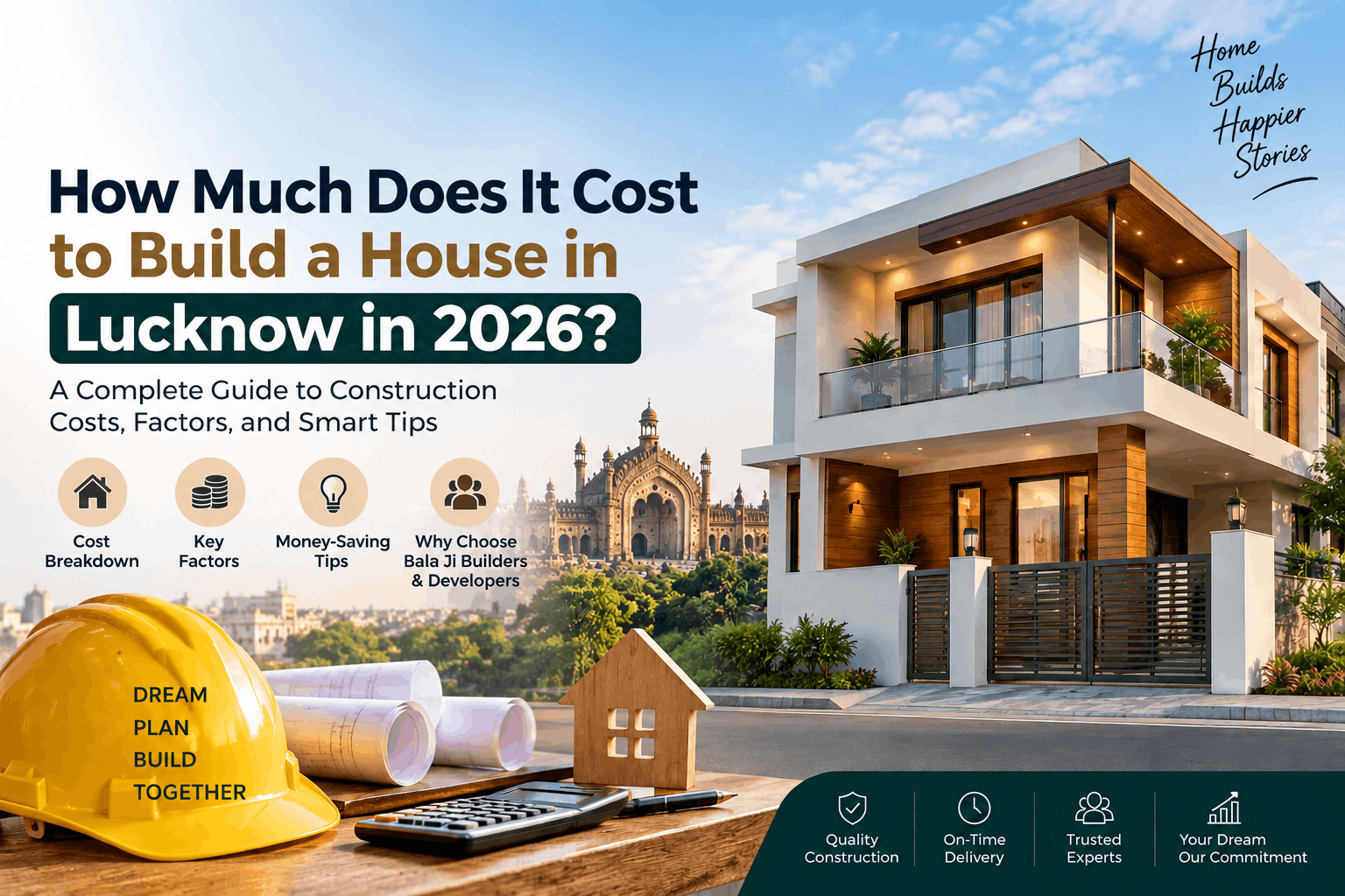 How Much Does It Cost to Build a House in Lucknow in 2026?